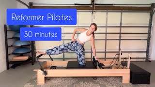 Intermediate Pilates Reformer  30 minutes  Full Body Workout [upl. by Ayiram817]