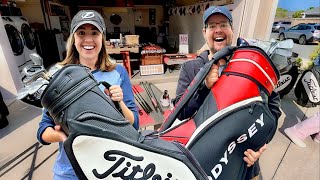 1000s In Golf Clubs Found At Garage Sale [upl. by Okika55]