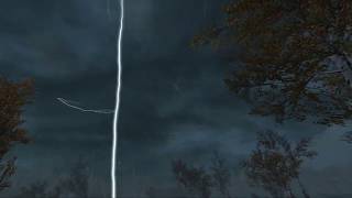 Skyrim VR Mod Showcase  Storm Lightning for SSE and VR Minty Lightning 2019 [upl. by Margit]