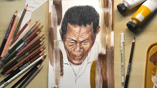 Commissioned Artwork  Drawing Time lapse  Counting Arts [upl. by Cristobal]