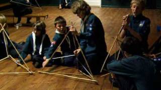 Kelvedon Scouts makes mini Ballistas [upl. by Hpesoj]