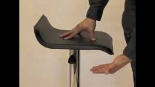 LumiSource  Hydraulic Bar Stool Assembly [upl. by Mufi]