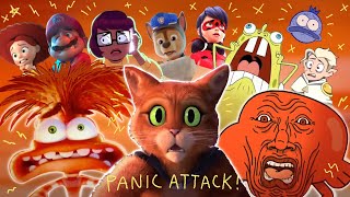 Every quotRealistic Depiction of a Panic Attack in Animationquot RANKED [upl. by Idette961]