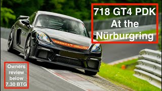 Porsche 718 GT4 PDK  Best value trackday Porsche Owner review at Nürburgring [upl. by Camila669]