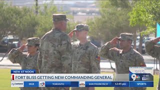 Fort Bliss getting new commanding general [upl. by Gnouc]