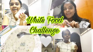 I only ate WHITE COLORED FOOD For 24 hours  thebrowndaughter [upl. by Ocsicnarf915]