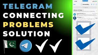 Telegram Connecting Problem Solve  How To Solve Telegram Login Problems [upl. by Liagabba]