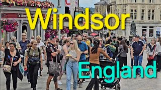 Windsor castle 🏰 England  Walking Tour [upl. by Eesak]