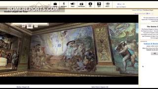 A 3D virtual tour of the Sistine Chapel [upl. by Zaremski]