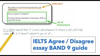 IELTS Writing task 2 agree or disagree essay [upl. by Peirsen110]