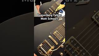 Duesenberg Falken Matt Schwarz  Guitar Summit 2024 by MusikerTV duesenberg guitarsummit short [upl. by Docia595]