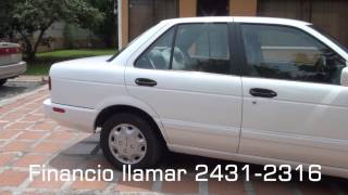 Nissan Sentra B13 1994 GXE BLANCO 4 PUERTAS AUTOMATICO [upl. by Mayor]