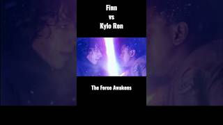 Lightsaber Duels Finn vs Kylo Ren starwars shorts lightsaber [upl. by Jacie]