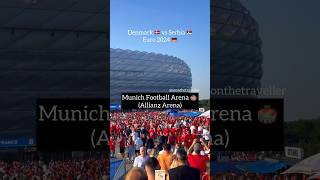 Denmark 🇩🇰 vs Serbia 🇷🇸 Match at Munich Football Arena 🏟️  Euro 2024 🇩🇪🏟️⚽️🏆 Euro2024 [upl. by Melnick910]