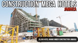 Construction Mega Hotels Jamaica [upl. by Leitman]