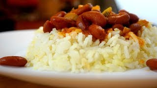 HOW TO MAKE RED BEANS AND RICE EASY CARIBBEAN RECIPE [upl. by Ahsak978]