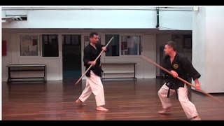 Kobudo  Jo Eku amp Nunti Bo [upl. by Kopple964]