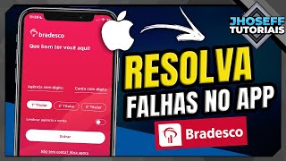 Como LIMPAR CACHE DO BANCO DO BRADESCO no IPHONE [upl. by Eceinej205]