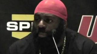 Kimbo Slice Comments after defeating Houston Alexander in the UFC  MMA Weekly News [upl. by Sinnal]