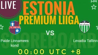 Paide Linnameeskond VS Levadia Tallinn ESTONIA PREMIUM LIIGA 2024 LIVE SCORE [upl. by Attenauq149]