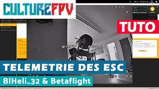 Télémétrie des ESC sur Betaflight facile  tuto en Français [upl. by Villiers907]