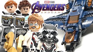 LEGO Avengers Endgame Ultimate Quinjet review 2019 set 76126 [upl. by Yllib]