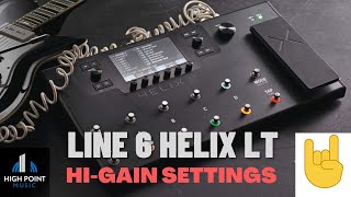 Line 6 Helix LT High Gain [upl. by Yelyah]