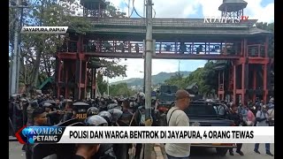 Polisi dan Warga Bentrok di Jayapura Kadinkes Papua Anggota TNI dan 3 Warga Meninggal [upl. by Creigh574]