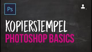 PRO Tutorial  Photoshop Grundlagen lernen 23  Kopierstempel [upl. by Skill]