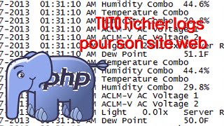 TUTO Fichier logs pour son site web [upl. by Aryk124]