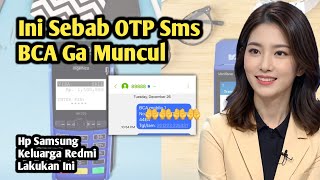 Kenapa Kode OTP BCA Tidak Masuk Ke SMS  Mengapa Kode M Banking BCA Mobile Tidak Muncul [upl. by Titos874]