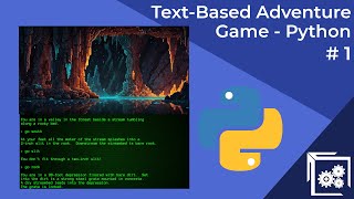 TextBased Adventure Game in Python  Ep 1  Introduction and Database Creation [upl. by Yelsel]