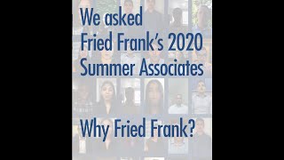 Fried Frank Why Fried Frank [upl. by Okihsoy]