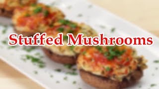 How To Make Stuffed Mushrooms Recipes Videos 056 [upl. by Peyton]