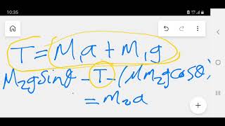 DYNAMICS USING 2ND NEWTONS LAW OF MOTION CONTINUATION [upl. by Anaet]