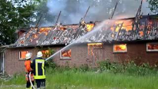 Großfeuer in Otterndorf Cuxhavener NachrichtenNiederelbeZeitung [upl. by Vel228]