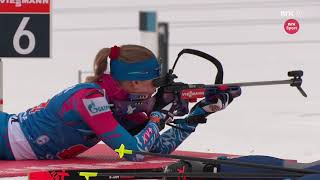 Biathlon World Cup 2021 round 15 relay women Norwegian commentary [upl. by Yeltneb710]