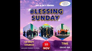 CE Delft BLESSING SERVICE 10 NOVEMBER 2024 [upl. by Irrehc]