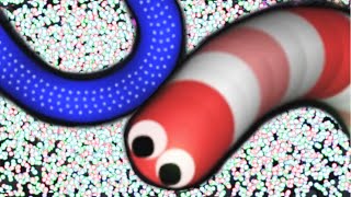 CRAZY NEAR DEATH MOMENT Slitherio [upl. by Greenes]