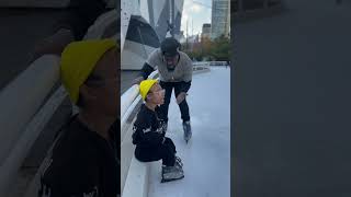 TAKING KIDS ICE SKATING‼️ babyt reels shorts [upl. by Picker593]