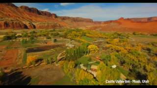 Drones Eye View of Castle Valley Utah [upl. by Srednas]