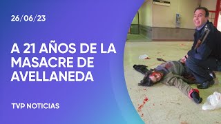 A 21 años del asesinato de Kosteki y Santillán a manos de la Policía bonaerense [upl. by Zeidman]