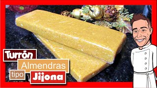 🎅🎄 TURRÓN de ALMENDRAS TIPO JIJONA 🔺 LOS BARONI  XIXONA ALMOND NOUGAT cursos de pastelería online [upl. by Lemon743]