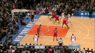 The Jeremy Lin Show Vs New Jersey Nets 2412 [upl. by Acinom]