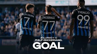 CLUB BRUGGE  RWDM  10 ZINCKERNAGEL  20232024 [upl. by Anaidiriv]