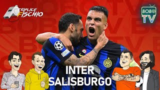 INTER 2  1 SALISBURGO  LInter supera gli austriaci ma Barella  Triple Fischio [upl. by Gnuoy772]