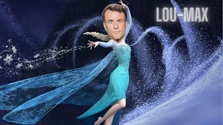 Macron  Libérée délivrée La Reine des Neiges Cover IA [upl. by Tecil]