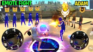 Free Fire Emote Fight On Factory Roof 👿 Adam Vs Blue Marshmello 😱 Y GAMING 🔥 Garena Free Fire [upl. by Holub917]