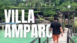 Villa Amparo Beach Resort Hidden paradise sa Samal Island Davao  FULL TOUR [upl. by Shari570]