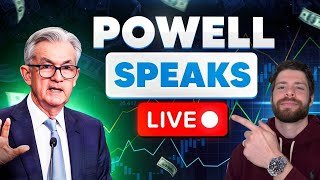 🔴WATCH LIVE FED JEROME POWELL SPEECH 2PM FOMC CHAIR TALKS ECONOMY [upl. by Rodmann]